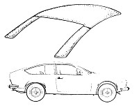 Alfa Alfetta GTV 6 Dachhimmel