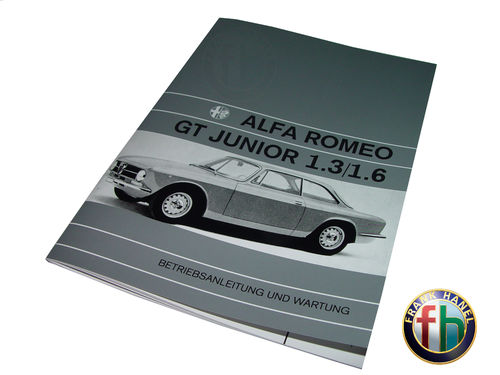Betriebsanleitung Alfa Romeo GT Junior 1,3/1,6