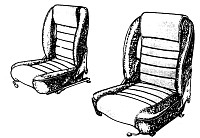 Sitzbezüge als Satz GTV 1750 I.S