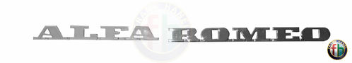 Schriftzug Alfa Romeo / 115005631700 für Montreal & Alfetta GTV 1.