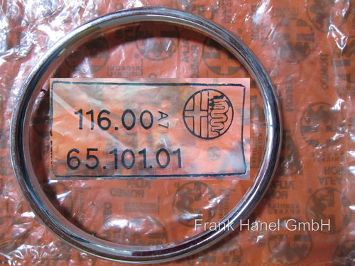 Scheinwerferzierring innen Chrom 116426510101 Alfa Romeo Alfetta Limosine 1600-1800 2^ Serie